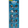Vinnic L1131-C10-Ag10 Alkaline Manganese Button (Pack Of 10) Cells