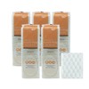 The Purest Embossed Cotton Pads (100 Count) - Vinyl Pack, Set of 5 Makeup