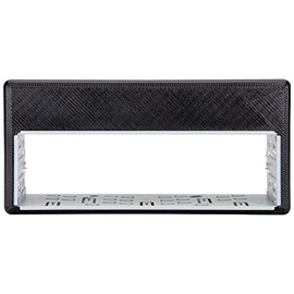 Magnadyne RV Car Radio Mounting Kit 1.5 DIN to 1 DIN Adaptor - Black