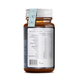 Suplemento Descanso Nocturno Sin Melatonina DUO LAILA TIBA SALUD | 60 Cápsulas, Magnesio L-Teanina L-Glicina Toronjil, Night Blend, Alta Concentración
