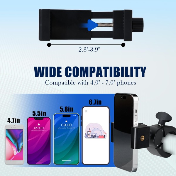 ONEDONE ONEDONE Stroller Phone Holder Universal Phone Holder for Stroller