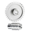 Upgrade Aluminum Alloy Drive and Worm Gear Kit Compatible with
