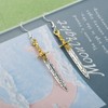 BEKECH Percy Movie Inspired Necklace Percy Fans Jewelry Sword Key
