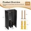1 Pc Wall Mount w/Screws & Anchors for Shark Ultra