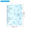 PATIKIL A6 Flower Clear Binder Cover, Soft PVC Loose Leaf