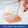 LocknLock Food Storage Container Set, 10 Piece, Clear