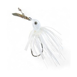 Project Z Weedless 3/8Oz Swim Jig 01 Pearl Ghost Fishing Lures Bass Jigging Bait Jig Lure Weedless Soft Plastic Swimbait Accessories Freshwater