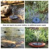 Solar Water Pump 1W 130mm Solar Panel Fountain Pump 30‑50cm