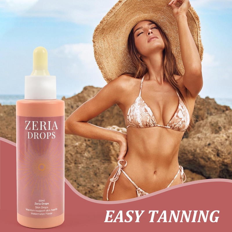 Sunless Tanning Drops, Tanning Drops, for Face and Body, Liquid