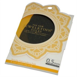 The Jewelry Insole 0.5mm Gold Glitter Black