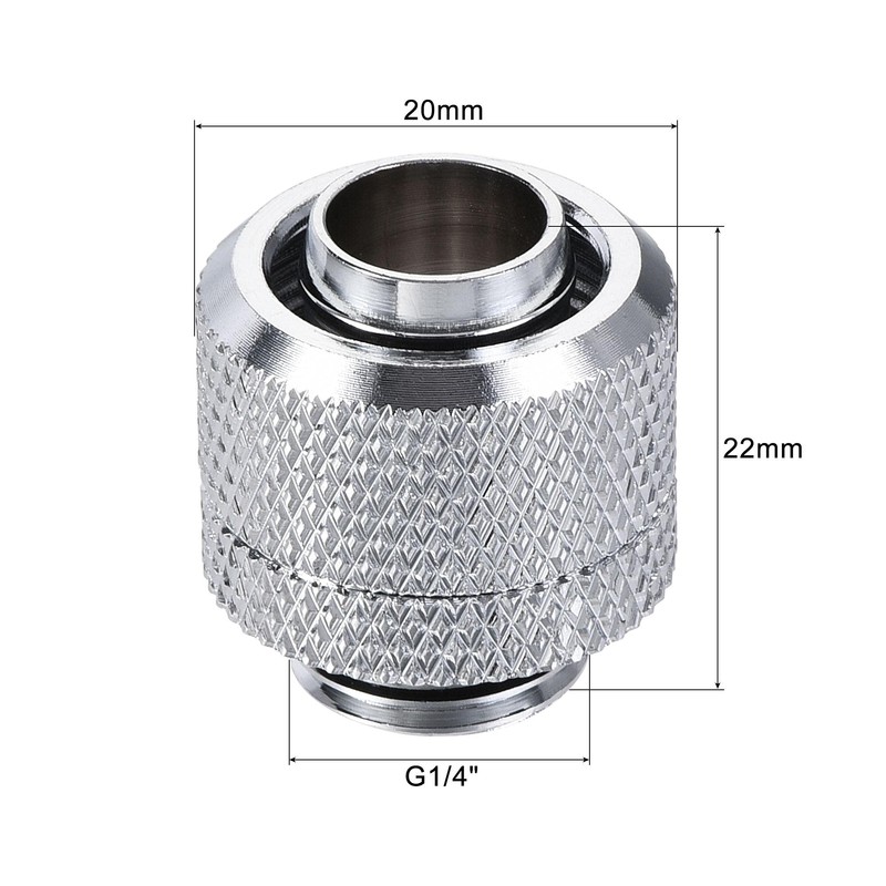 sourcing map Hose Fitting Quick Connector Set G1/4 for Water