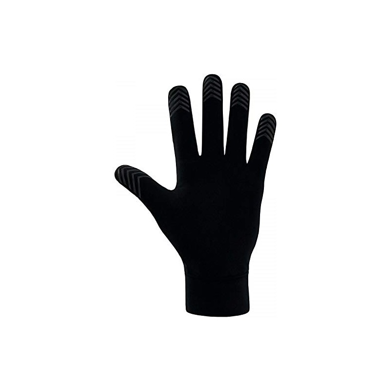 Erima Adult Functional Field Player Gloves, Black, 7