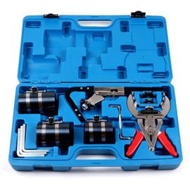 SCITOO Piston ring compressor tool Service Set,auto Engine Motor Cleaning Ring fit for Auto Engine Motor