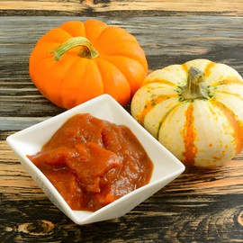 Farmers Market Preserves, Delicious Fall Harvest Gift, Gourmet Holiday, Breakfast, Brunch, Handcrafted, 100% Natural Ingredients, Glass Mason Jar, (Pumpkin Butter)