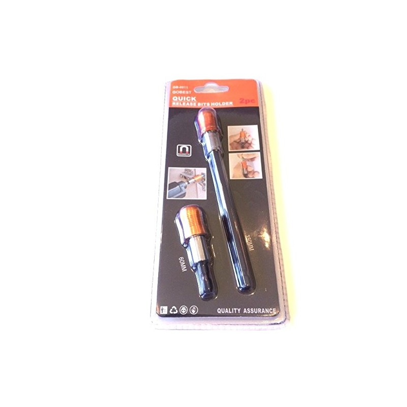 GOBEST Quick Release Magnetic bit Holders Set 2 pcs Long