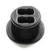 2-Way Threaded Panel Mount Housing for Anderson Powerpole Connector PP15