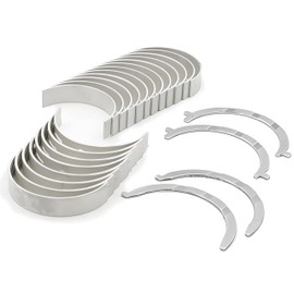 Engine Crankshaft Thrust Con Rod Bearings Kit Fit for Ford Ram 1500 3.0L V6 Diesel 2014-2019 Jeep Grand Cherokee 2.0L V6 Diesel 2014-2018, Engine Bearings Kit Replace 68229163AA 68229245AA 68147095AA