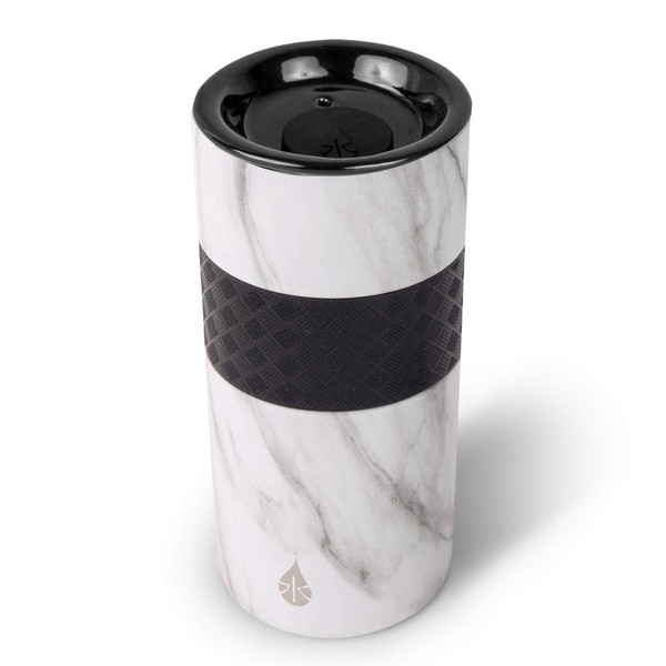 16 oz Insulated Tumbler for Hot and Cold Drinks, Stainless