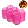 FOMIYES Hair Rollers, Self Grip Hair Roller, 6Pcs Curlers Salon