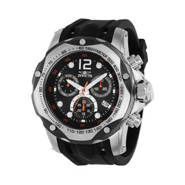 Invicta Men's Speedway 51mm Silicone Quartz Watch, Black (Model: 39727)