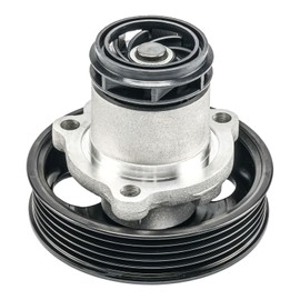 PHILTOP AW6050 Engine Water Pump Suitable for 2005-2014 Jetta 2.5L, 2012-2014 Passat 2.5L, 2012-2014 Beetle, Golf