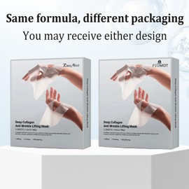 Rosemine Deep Collagen Anti-Wrinkle Lifting Overnight Mask Low Molecular Collagen Mask for Firming and Moisturizing Facial Sheets 5 Pack / 로즈마인 딥 콜라겐 주름 방지 리프팅 오버나이트 마스크 얼굴 시트 5팩의 탄력 보습을 위한 저분자 Collagen Mask