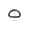 sourcing map Metal D Ring 0.39"(10mm) D-Rings Buckle for Hardware