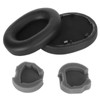 Headphone Ear Pads Protein Leather Noise Insulation Memory Foam Sponge