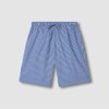 JAJU [JAJU] Men's 60s Cotton Line 5-part Pajama Set_Light Navy