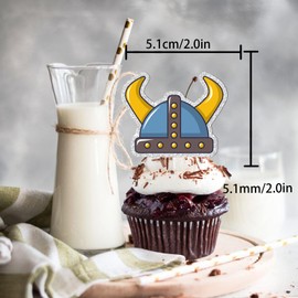 S-Cp-0054 Ice Cream Fruit Dessert Cupcake Topper Colorful Glitter Happy Birthday Sensory Pop Game Theme Decor Supplies Baby Shower Boys Girls Birthday Party Decorations