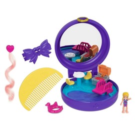 Mattel Pool Clip and Comb Polly Pocket Compact