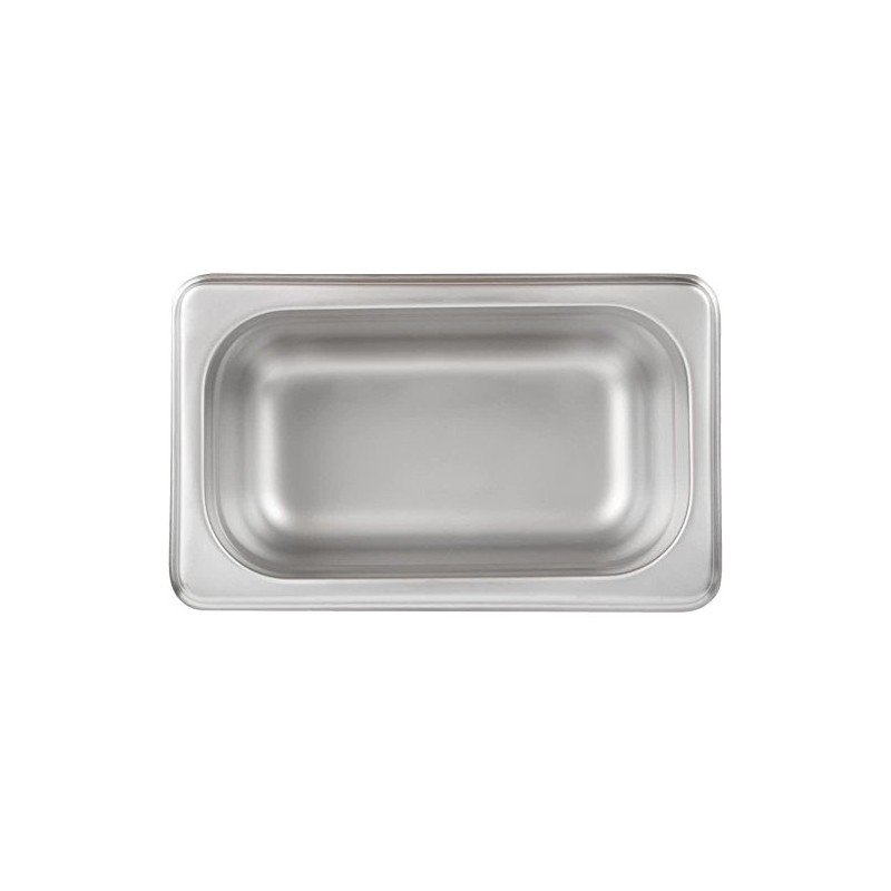 Inserto Contenedor Acero Inoxidable Noveno de 2.5 Pulgadas de Profundidad
