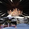4 Panel Black Ceiling Drapes - Premium Polyester Wedding Arch