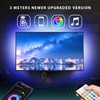 Mexllex LED TV Backlights for 43''-55'' TV with Remote App