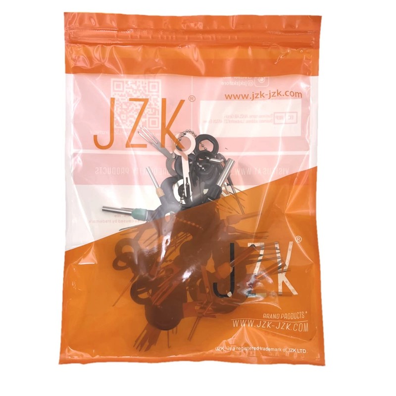 JZK 73pcs Terminal Removal Tool Kit Electrical Connector Pin Remover
