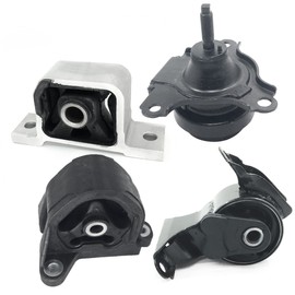 PartsFlow Engine Motor Mount and Transmission Mount Set 4PCS Compatible with Acura 2002 2003 2004 2005 2006 RSX L4 2.0L Coupe Automatic Transmission A6597, A4503, A4567, A4508, A4506, A4579, A4545