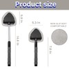 Windshield Cleaning Tool, Car Window Cleaner with 4 Washable Reusable