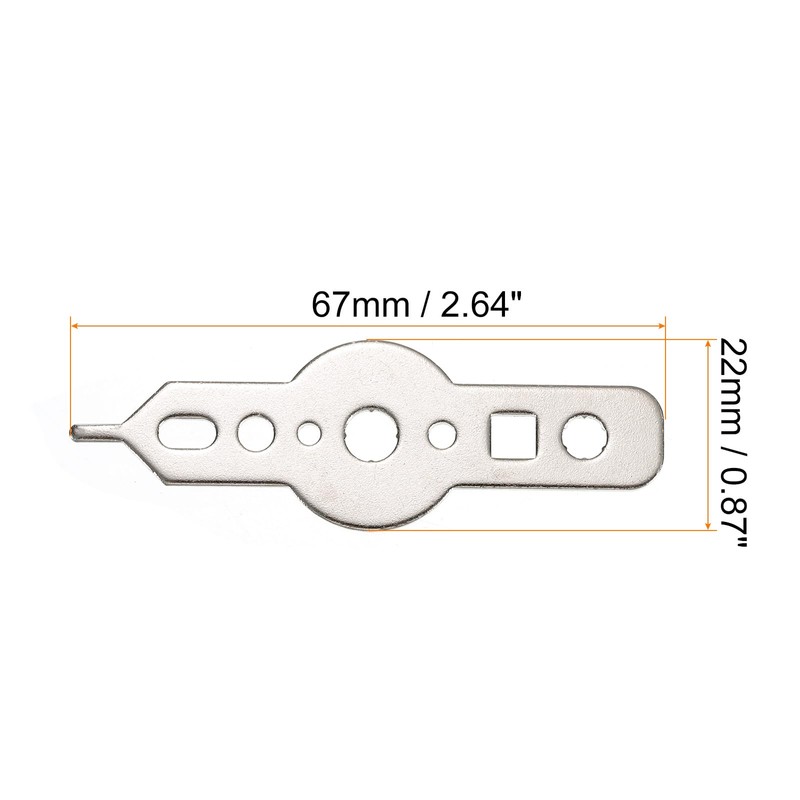 PATIKIL Dart Wrench Tool, Shaft Tightener & Tip Adjuster for