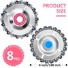Newwiee 8 Pcs 5/8 Inch Wood Carving Chain Disc 4