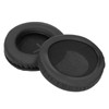 Universal Headphone Ear Cover Artificial Leather Foam Sleeve Round Earpad