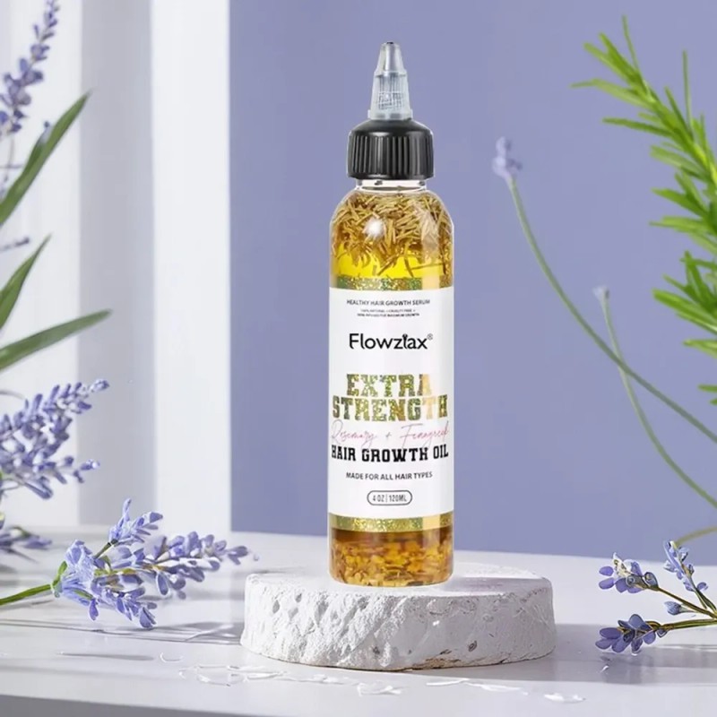 Aceite De Romero Para Cabello, Tratamiento Reparador, Contro