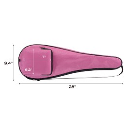 Gespann Squash Racquet Cover Up to Fits ONE Racquets with Zipperd Pocket