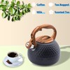 Foedo Tea Kettle, Stainless Steel Whistling Tea Kettle,3.2Qt Tea Pot