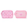 Sanrio 679488 Travel Pouch Set, 2 Pieces, My Melody Polyester
