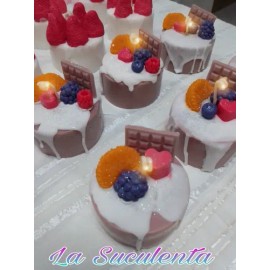 10 Velas Recuerdo Para Bautizo, Xv Años, Bodas Etc                                                                                                    