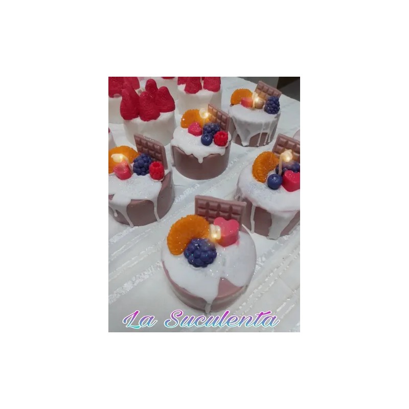 10 Velas Recuerdo Para Bautizo, Xv Años, Bodas Etc
