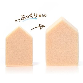 ロージーローザ ジェリータッチスポンジ ハウス型 6個入