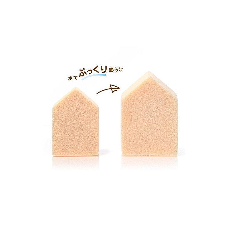 ロージーローザ ジェリータッチスポンジ ハウス型 6個入