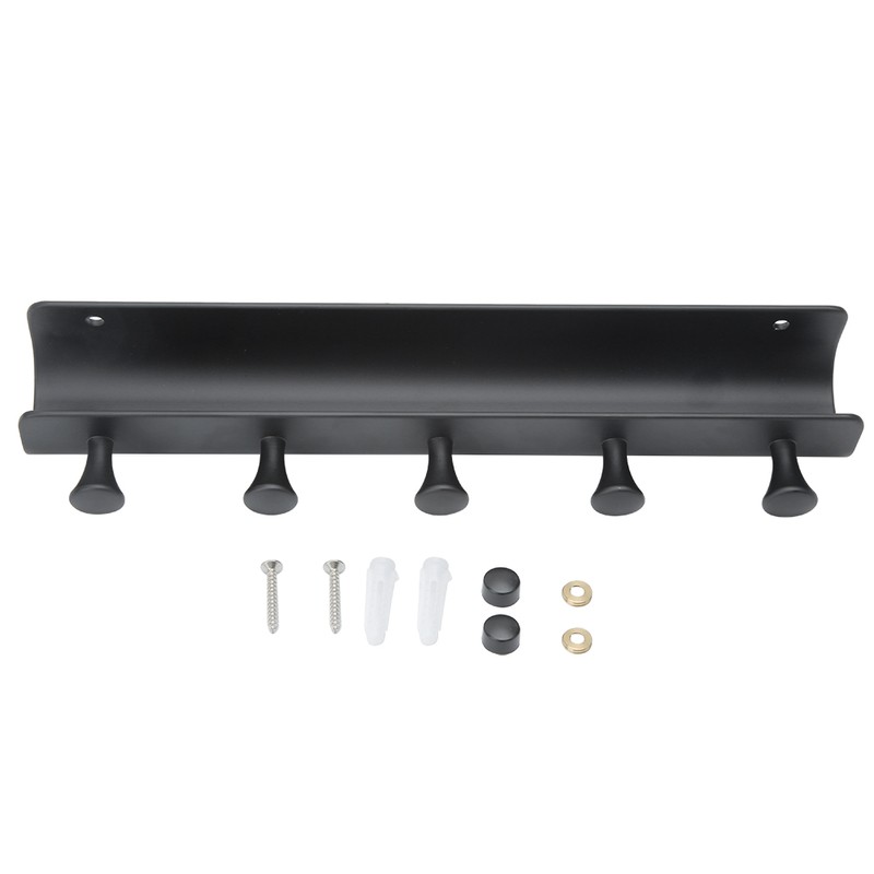 U shaped Household Bathroom Wall Mounted Hook Aluminum Towel Clothes