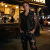 Aresvns 8 Sheets Realistic Black Temporary Tattoo Sleeves for Men